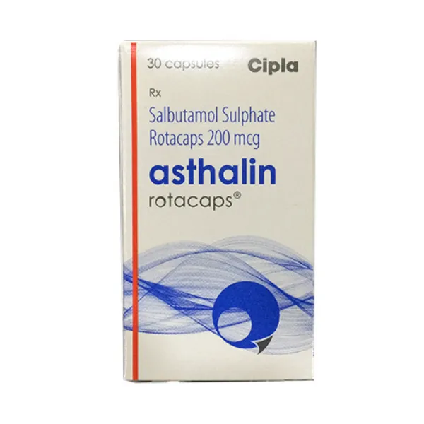 ASTHALIN ROTACAPS - SALBUTAMOL 200MCG