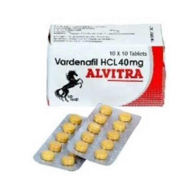 Alvitra 40mg - Vardenafil 40mg