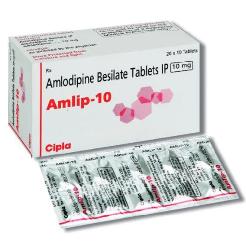 Amlip 10 - Amlodipine Besilate Tablet 10mg