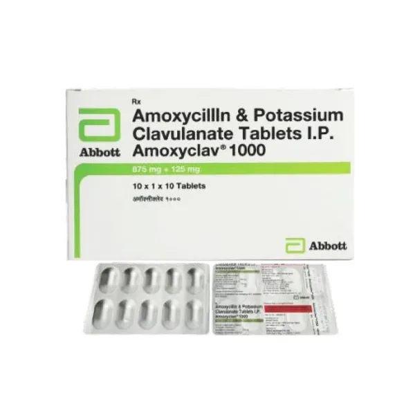Amoxyclav 1000 - Amoxicillin/Clavulanic Acid
