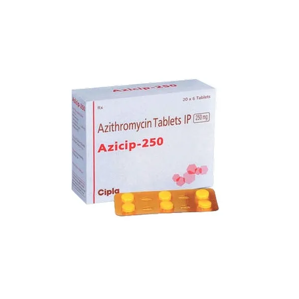 Azicip 250mg - Azithromycin Tablet