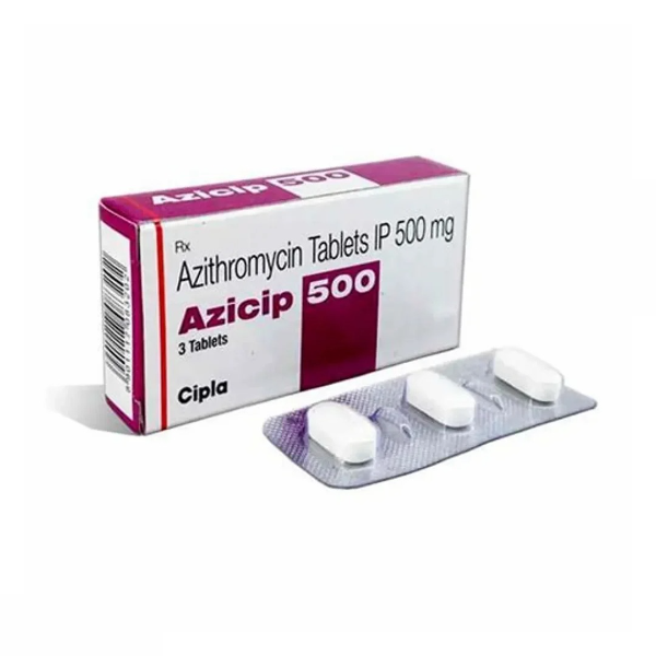 Azicip 500 mg - Azithromycin Tablet