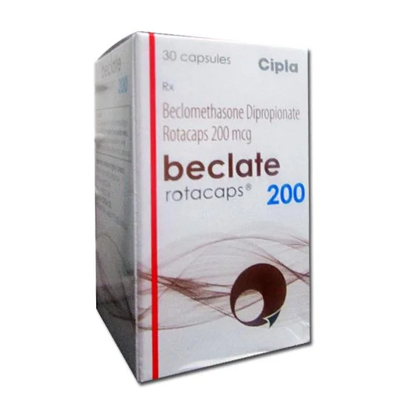 BECLATE ROTACAPS 200MCG - BECLOMETASONE Rotacap