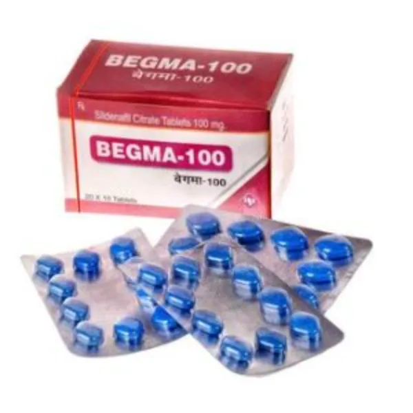 Begma 100mg - Sildenafil Citrate 100mg