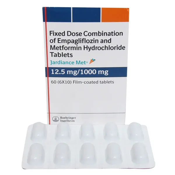 Jardiance Met - Empagliflozin 12.5mg + Metformin 1000mg
