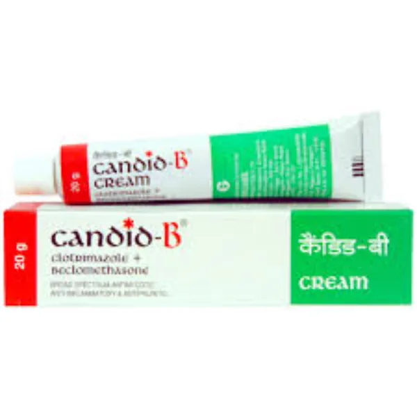 Candid B Cream 20Gm - Beclometasone / Clotrimazole
