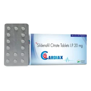 Cardiax 20mg - Sildenafil Citrate 20mg