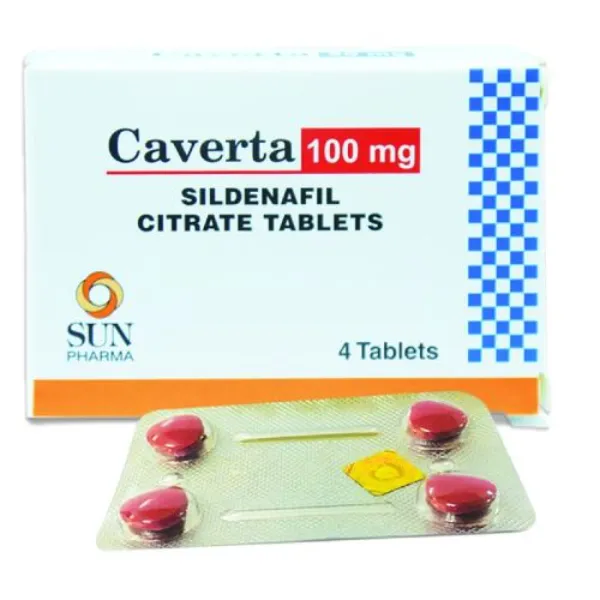Caverta 100 mg - Sildenafil Citrate 100mg