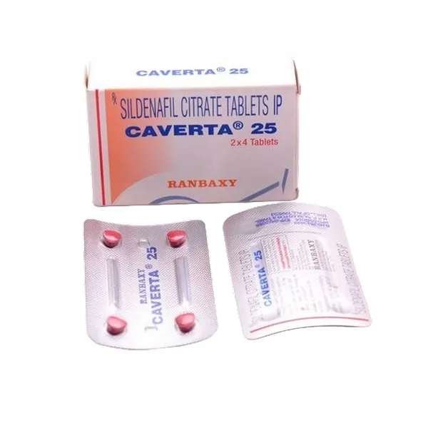 Caverta 25mg - Sildenafil Citrate