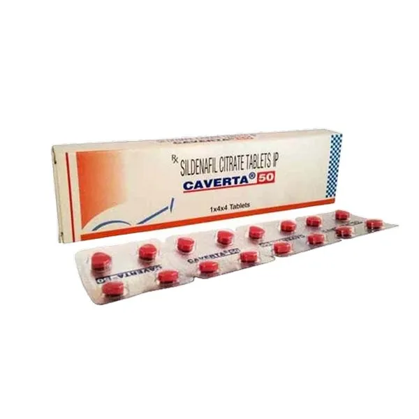 Caverta 50mg - Sildenafil Citrate