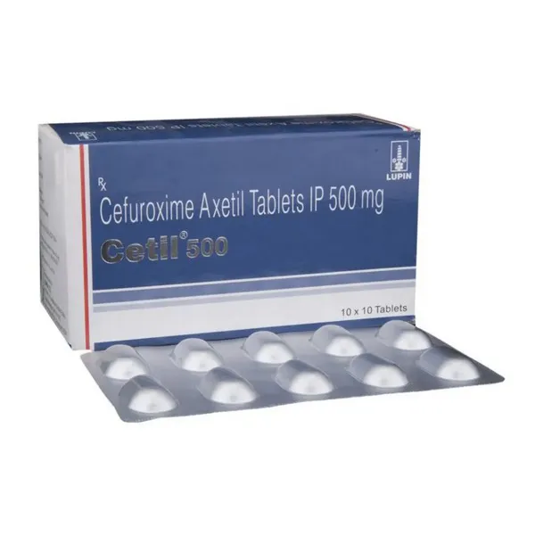Cetil 500 Mg - Cefuroxime Tablet