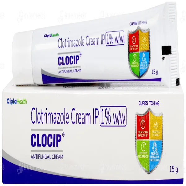 Clocip Cream 15Gm - Clotrimazole 15 gm
