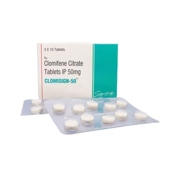 Clomisign 50mg - Clomiphene 50 mg