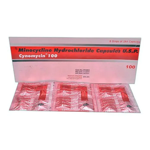 Cynomycin 100mg - Minocycline Capsules