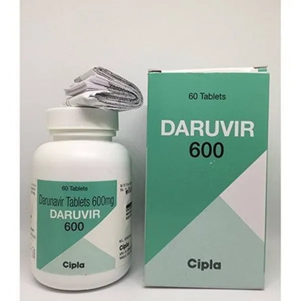 DARUVIR 600 MG - DARUNAVIR 600mg