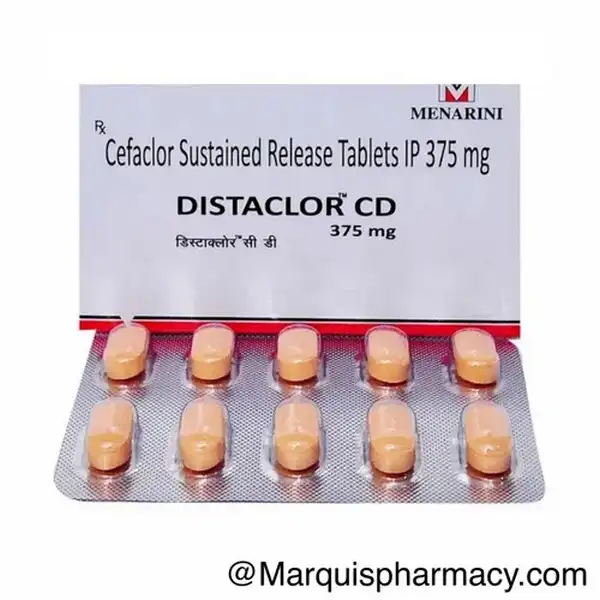 Distaclor CD 375 Mg - Cefaclor 375mg Tablet