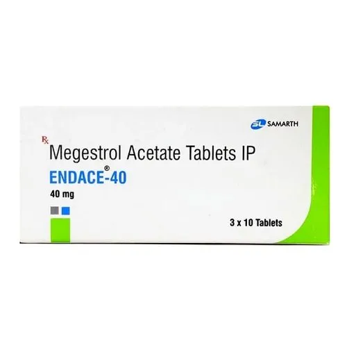 Endace 40 mg - Megestrol Acetate Tablet 40mg