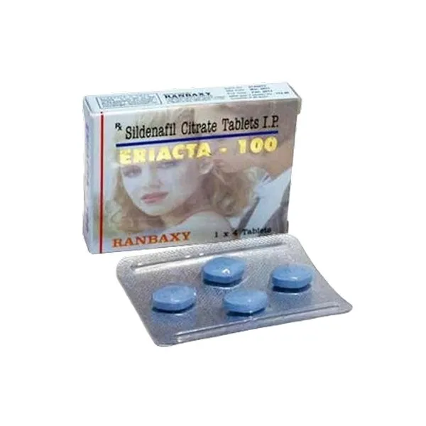 Eriacta 100mg – Sildenafil Citrate Tablets