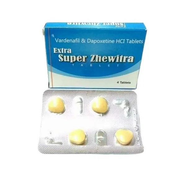 Extra Super Zhewitra - Vardenafil 40mg / Dapoxetine 60mg