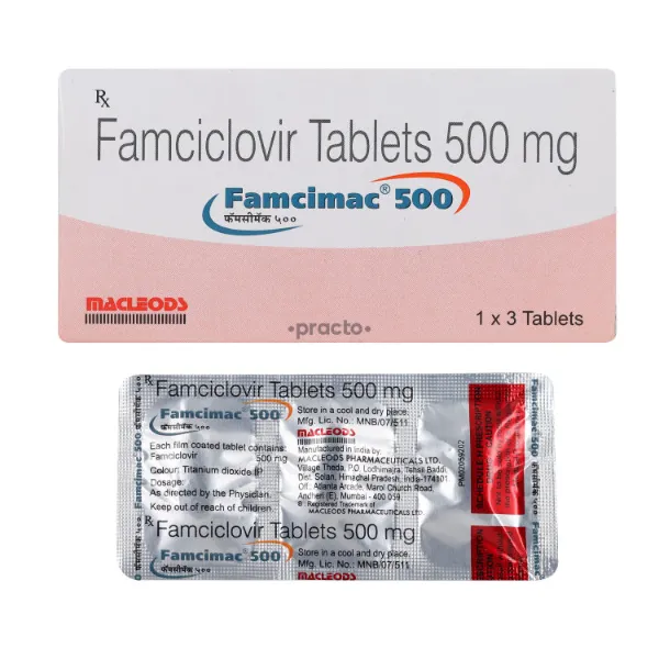 Famcimac 500Mg - Famciclovir 500 mg