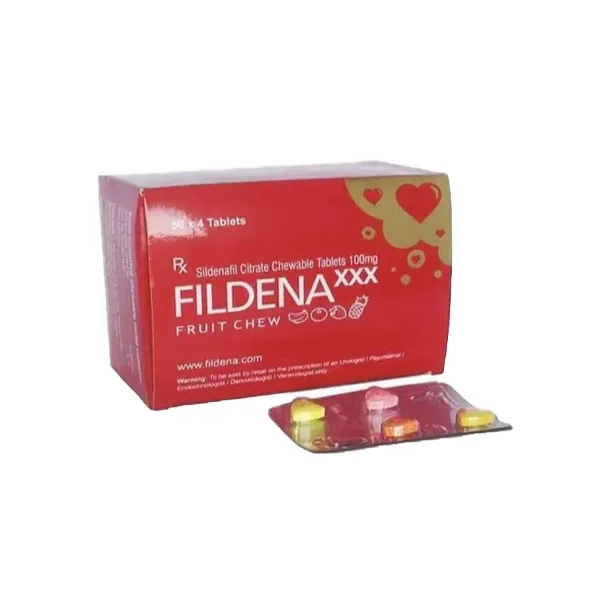 Fildena XXX Chewable - Sildenafil Citrate 100mg
