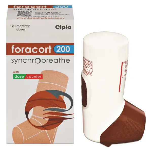 Foracort 200mcg - Synchrobreathe Inhaler 200mcg