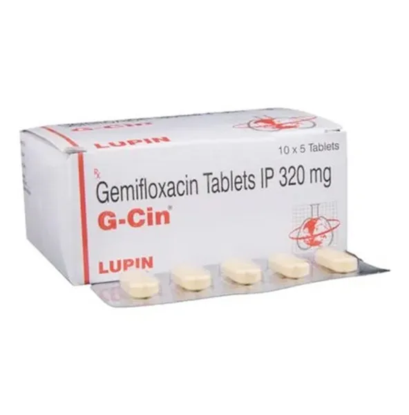 G-Cin 320 Mg - Gemifloxacin Tablet