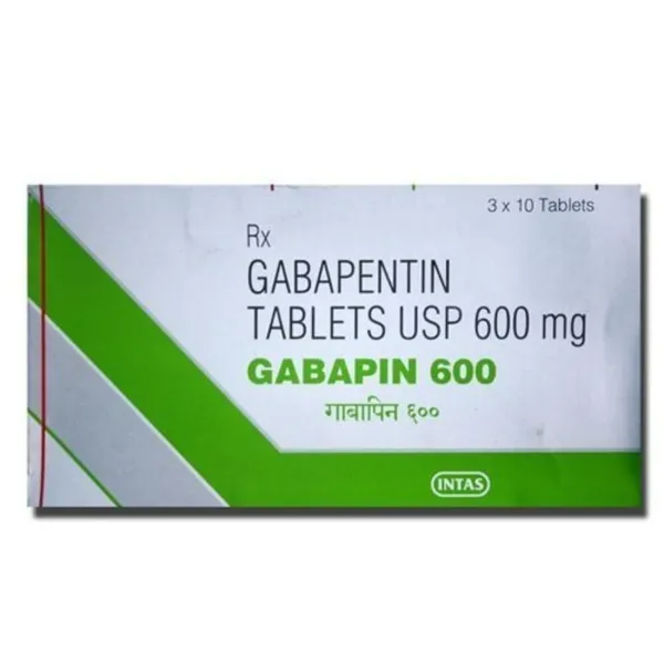Gabapin 600 mg - Gabapentin Tablets 600mg