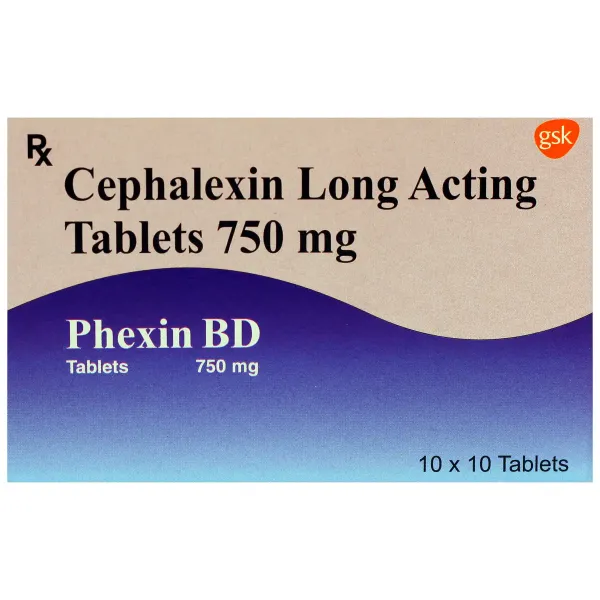 Phexin BD 750 - Cephalexin 750mg