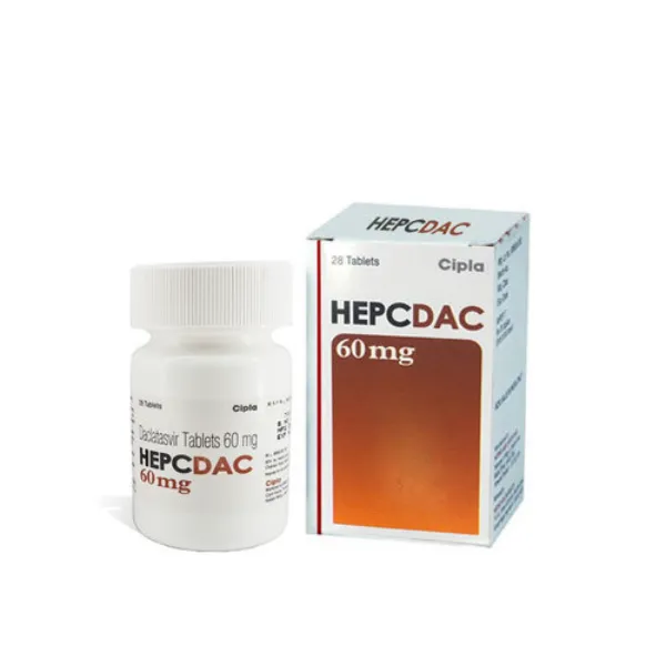 HEPCDAC 60 MG - DACLATASVIR 60 MG
