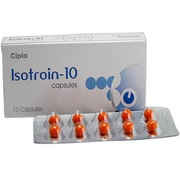 Isotroin 10mg - Isotretinoin Capsules