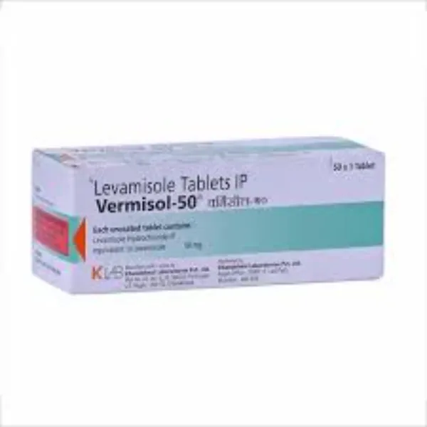 Vermisol 50mg - Levamisole 50 mg Tablet