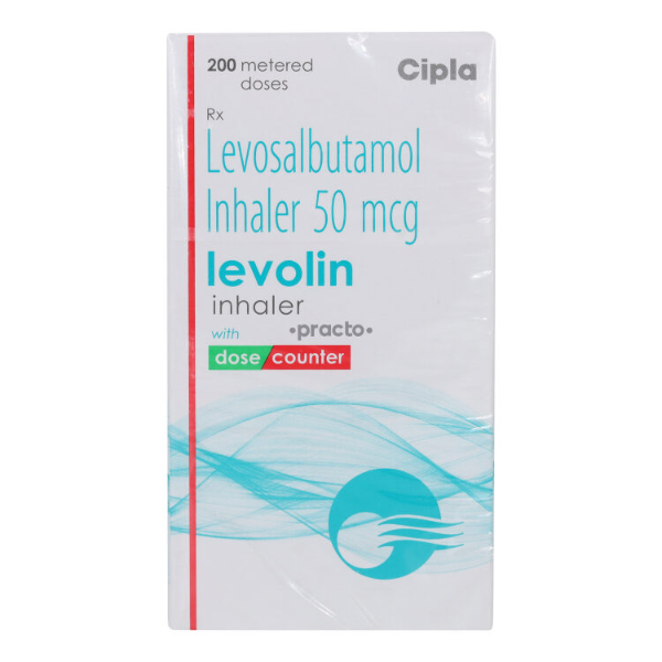 Levolin Inhaler - Levosalbutamol 50mcg