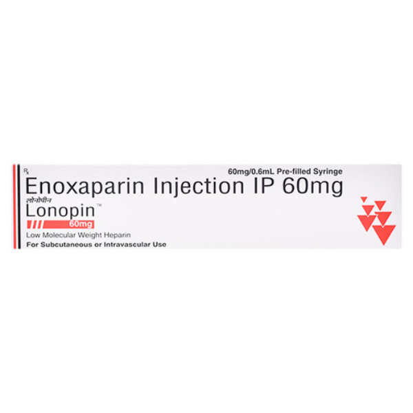 Lonopin 60mg Injection - Enoxaparin 60mg