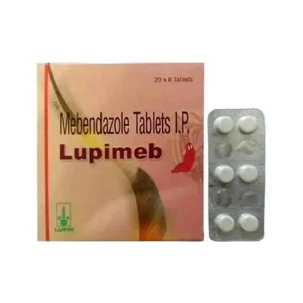 Lupimeb 100mg - Mebendazole Tablet