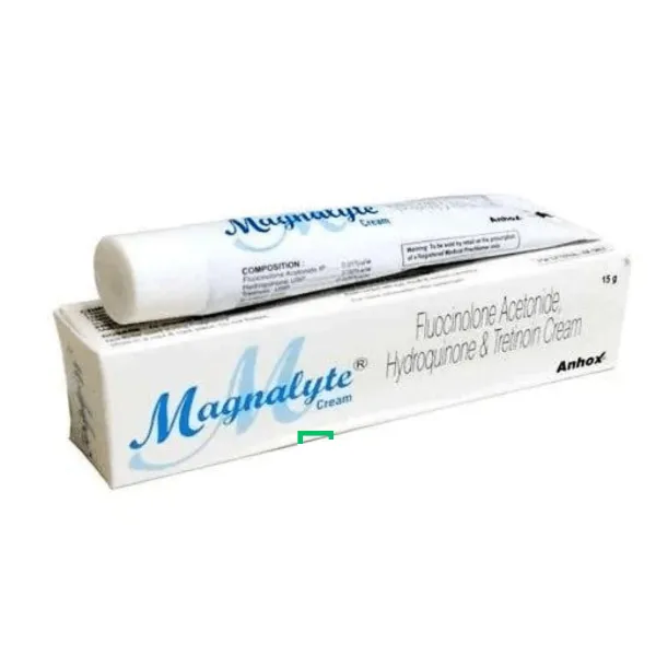Magnalyte Plus Cream - Flucinolone Acetonide 0.01%/Hydroquinone 4%/Tretinoin 0.05