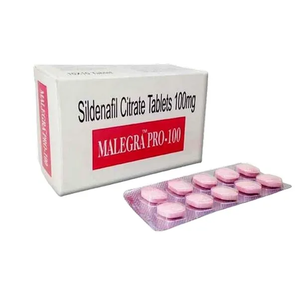 Malegra Pro 100mg - Sildenafil Citrate