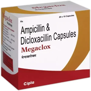 Megaclox Capsule - Ampicillin/Cloxacillin