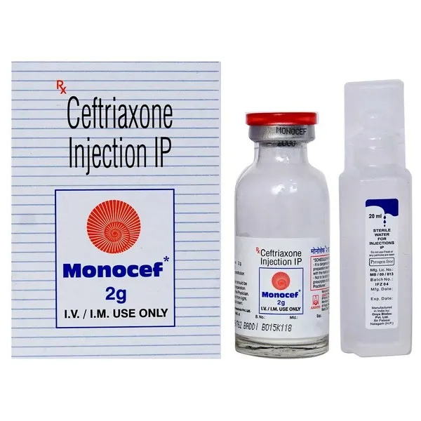 Monocef 2g - Ceftriaxone Injection