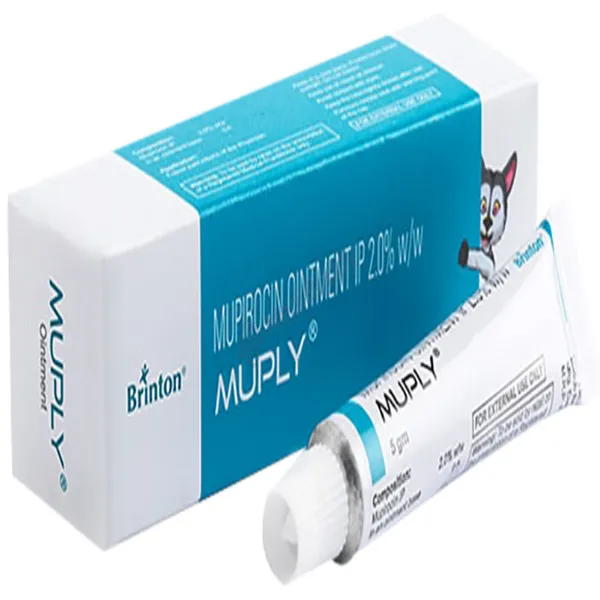 Muply Ointment - Mupirocin 5 gm