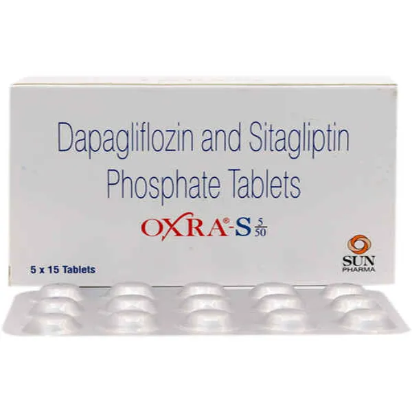 Oxra-S - Dapagliflozin 5mg + Sitagliptin 50mg