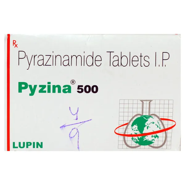 PYZINA 500 MG - PYRAZINAMIDE 500mg