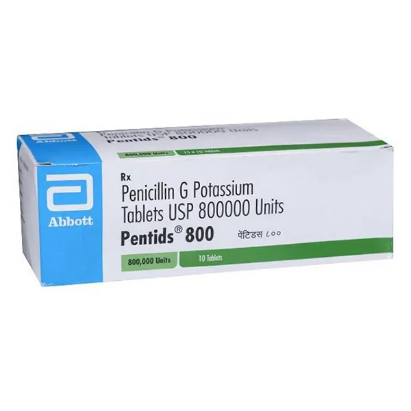 Pentids 800 - Penicillin G 800000 IU
