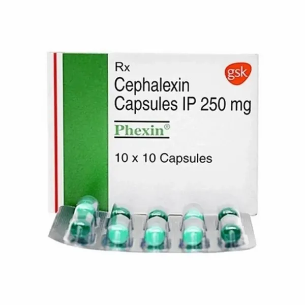 Phexin 250 - Cephalexin 250mg