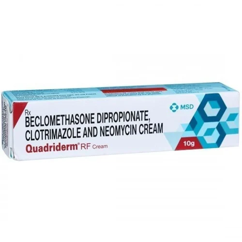 Quadriderm RF 10g - Beclomethasone/Clotrimazol/Neomycin