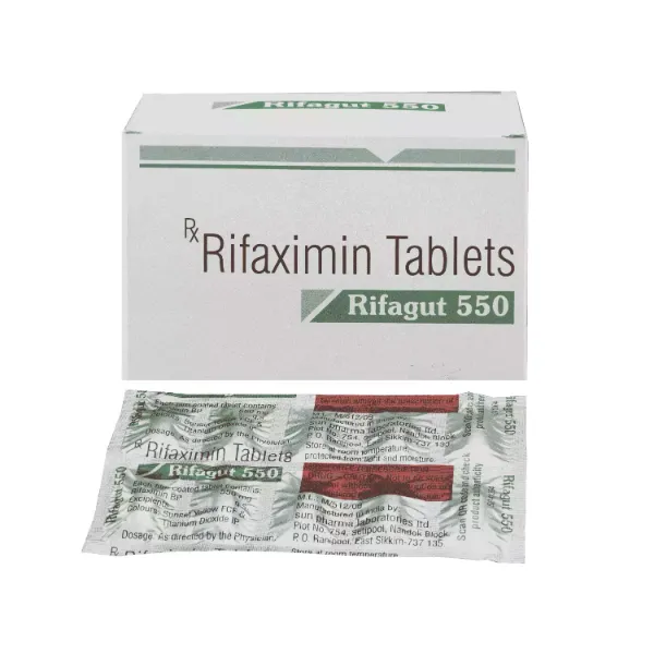 Rifagut 550mg - Rifaximin 500 mg