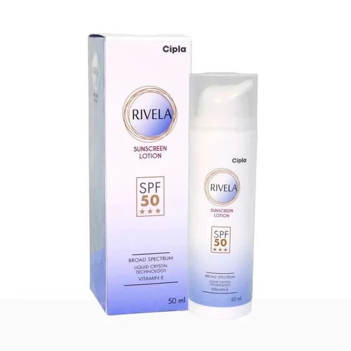 Rivela SPF 50 Sunscreen Lotion - Lotion 50ml