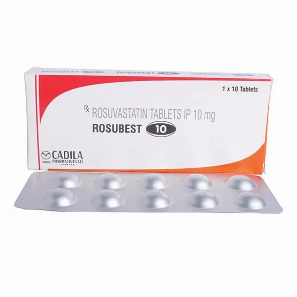 Rosuvastatin 10mg - Rosubest Tablet