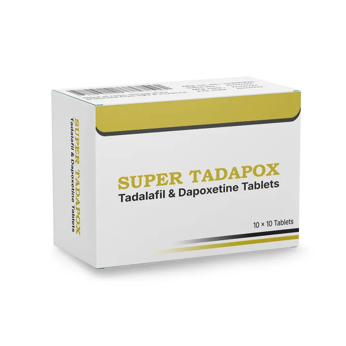 SUPER TADAPOX - TADALAFIL/DAPOXETINE