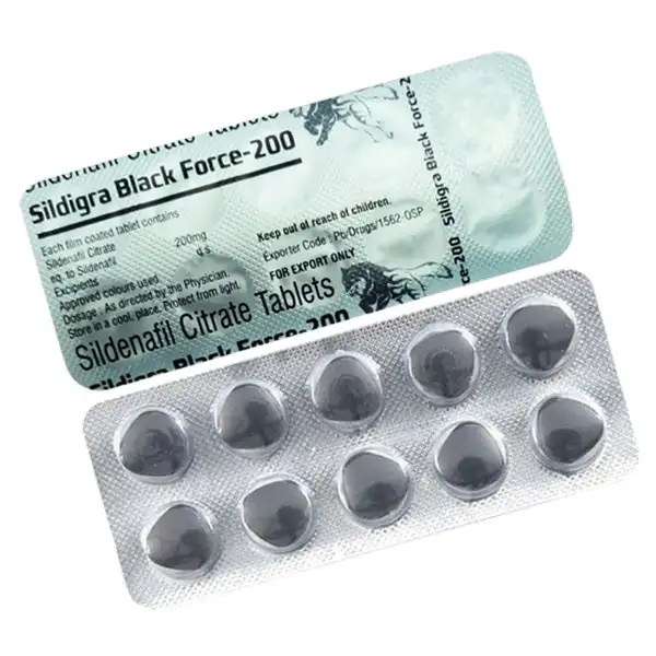 Sildigra Black Force 200mg - Sildenafil Citrate
